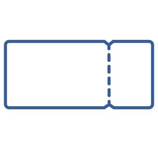 Airplane ticket, boarding pass, ticket, holiday, plane, travel icon